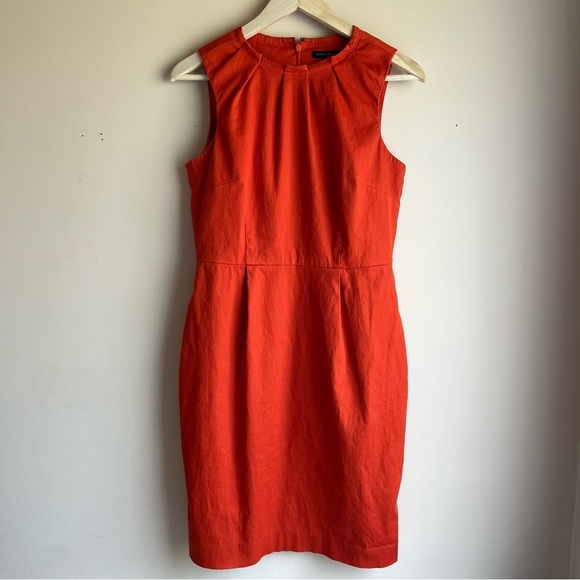 Banana Republic Dresses & Skirts - Banana Republic Orange Sheath Dress - Size 8